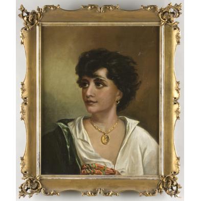continental-school-portrait-of-a-gypsy-ca-1900