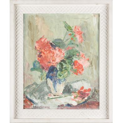 isabel-lockwood-ca-20th-c-red-geraniums