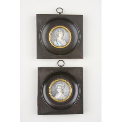 pair-of-19th-c-miniature-portraits-french
