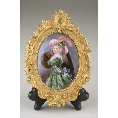 miniature-painting-on-copper-french-19th-c