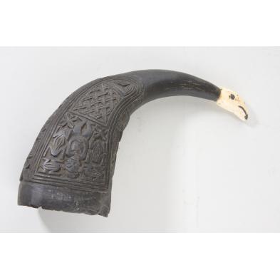 carved-african-drinking-horn