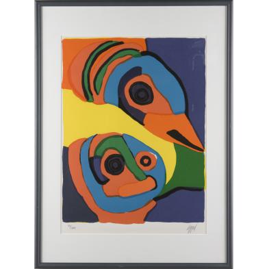 karel-appel-dutch-1921-2006-color-screenprint