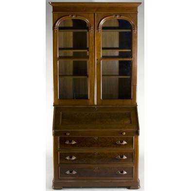 american-victorian-secretary-bookcase