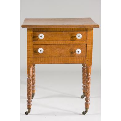 american-figured-maple-side-stand-ca-1830
