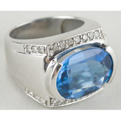 14kt-white-gold-blue-topaz-and-diamond-ring