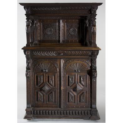 english-carved-oak-court-cupboard
