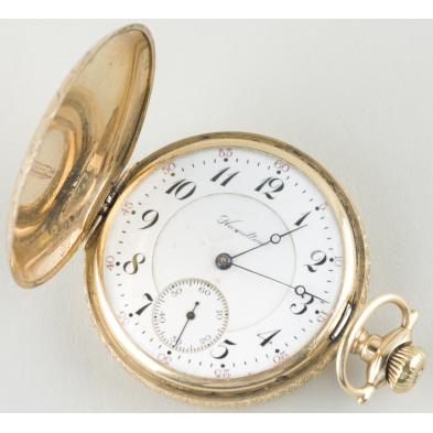 14kt-yellow-gold-hamilton-pocket-watch