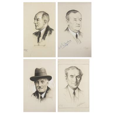 samuel-j-woolf-ny-1880-1968-four-portraits
