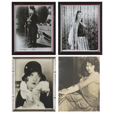 four-signed-photographs-of-silent-film-stars