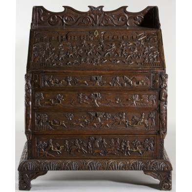 continental-hunt-carved-slant-front-desk