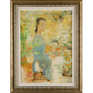 le-pho-vietnamese-1907-2001-mother-child