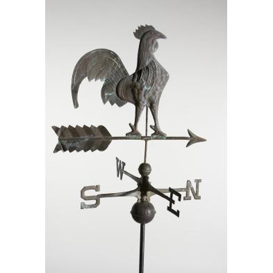 metal-rooster-weathervane-20th-century