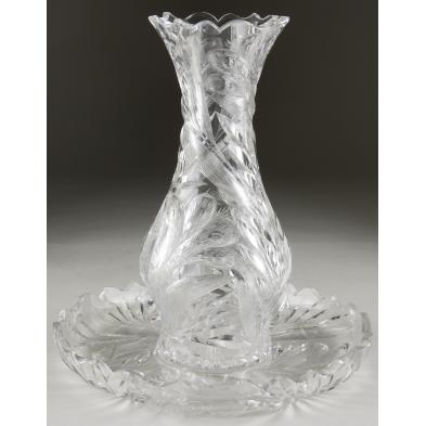 pairpoint-cut-glass-vase-and-stand-circa-1910