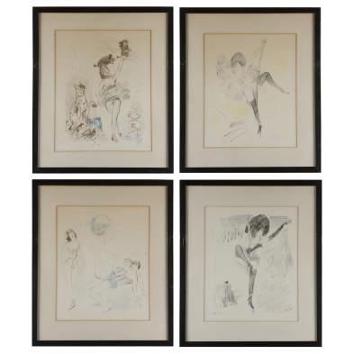 marcel-vertes-fr-1895-1961-four-lithographs