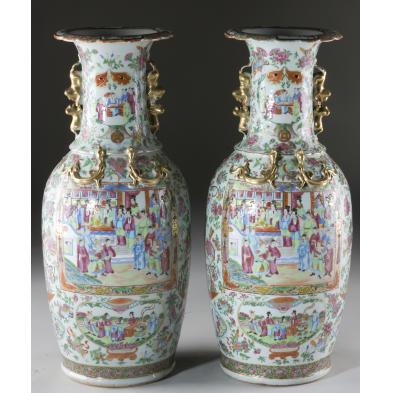 pair-of-fine-rose-medallion-floor-vases