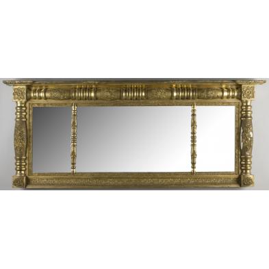 american-classical-tripart-overmantel-mirror