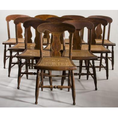 set-of-10-rosewood-grained-corey-side-chairs