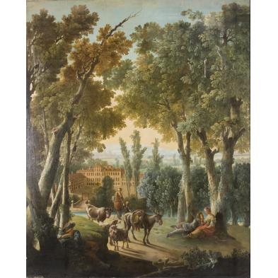 large-french-school-mural-18th-century