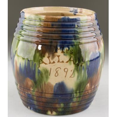 american-mrs-allan-yellow-ware-storage-crock