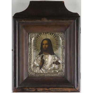 russian-orthodox-christ-icon-19th-century