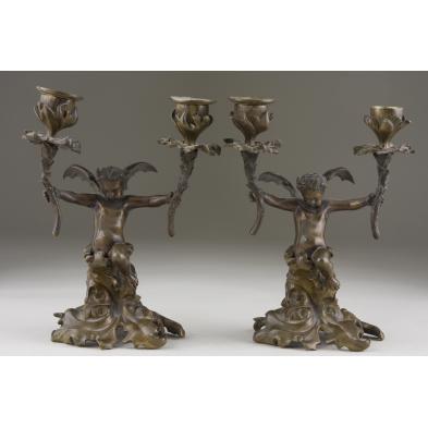 antique-pair-of-bronze-incubi-candelabra