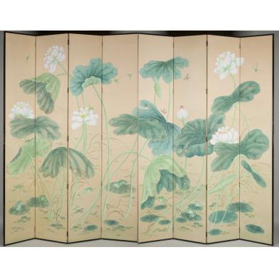 large-oriental-folding-screen-20th-century