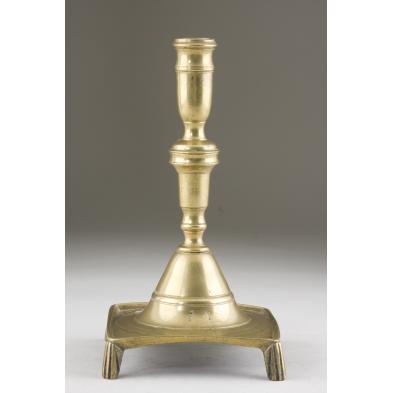 spanish-brass-candlestick-18th-century