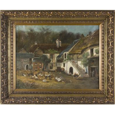 w-c-mitchell-br-19th-c-farmyard-scene