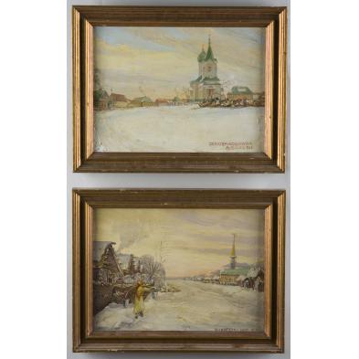 mieczyslaw-schulz-ru-1895-1951-two-paintings