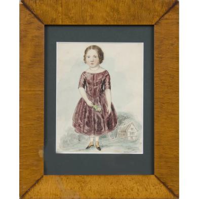 miniature-painting-of-girl-with-flowers-english