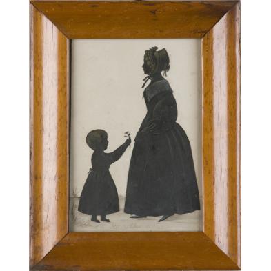 silhouette-of-mother-and-child-probably-english