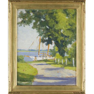 emile-stange-nj-1863-1943-sailboat-at-anchor