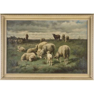 henri-de-beul-belgian-1845-1900-sheep
