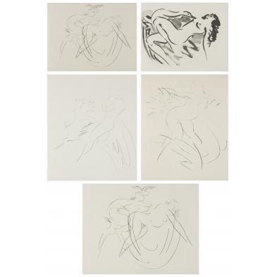 five-drypoint-etchings-by-reuben-nakian