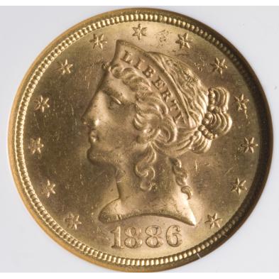 1886-s-5-liberty-gold-half-eagle