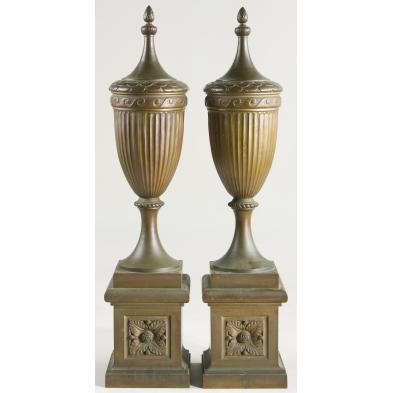 pair-of-large-architectural-bronze-urns