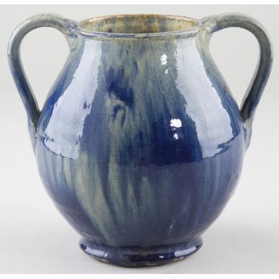 log-cabin-nc-pottery-posset-vase