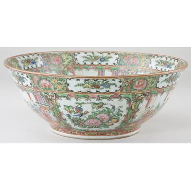 chinese-export-rose-medallion-punch-bowl