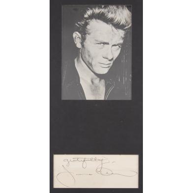 rare-actor-james-dean-autograph