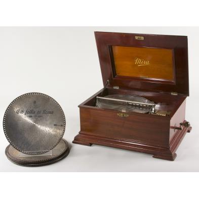 antique-mira-disc-music-box