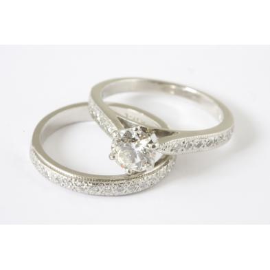 platinum-and-diamond-wedding-set