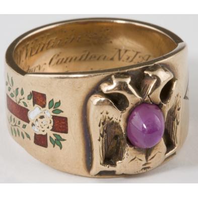 gold-star-ruby-and-enamel-fraternity-ring