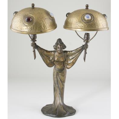 art-nouveau-figural-lamp