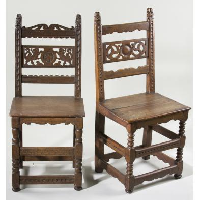 two-italian-plank-seat-side-chairs