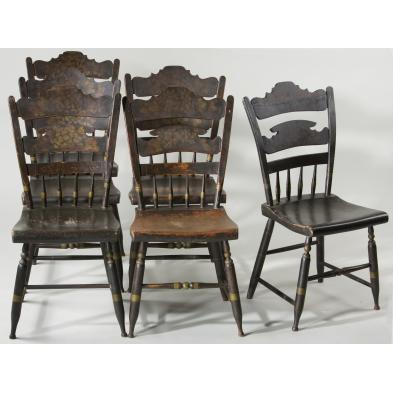 set-of-six-painted-pennsylvania-side-chairs