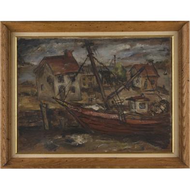 edward-rosenfeld-md-1906-1983-oyster-boat