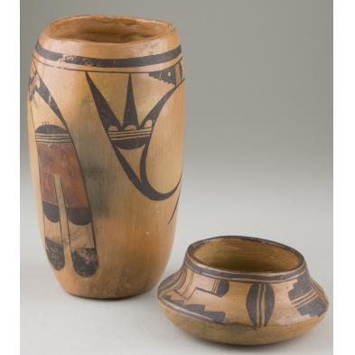 two-pieces-of-vintage-hopi-pottery