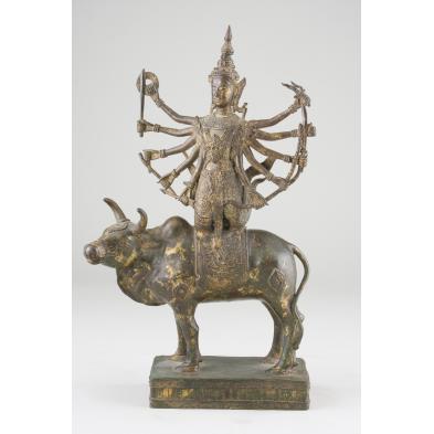 thai-gilded-bronze-of-bodhisattva-lokesvara