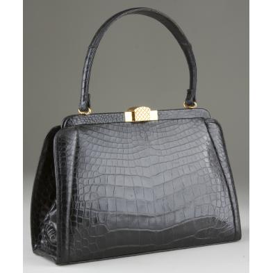 Antique of the Week: Vintage Lucille de Paris Alligator Bag