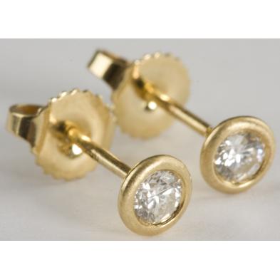 18kt-yellow-gold-and-diamond-studs-tiffany-co